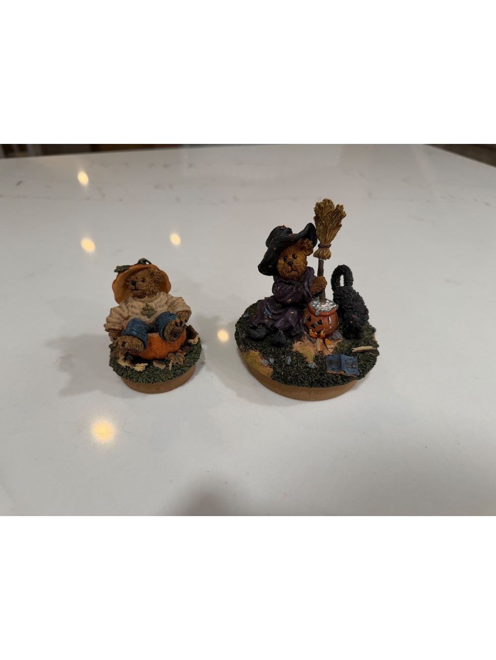 Boyds Bears Halloween Fall Candle covers
